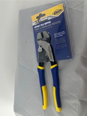 NEW QEP Xtreme 10103 Offset Tile Nipper with Tungsten Carbide Tips 8.25"